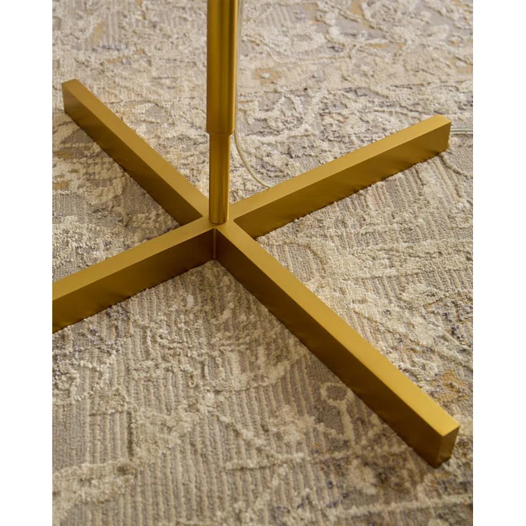 Franklin Floor Lamp by Kelly Wearstler - Burnished Brass