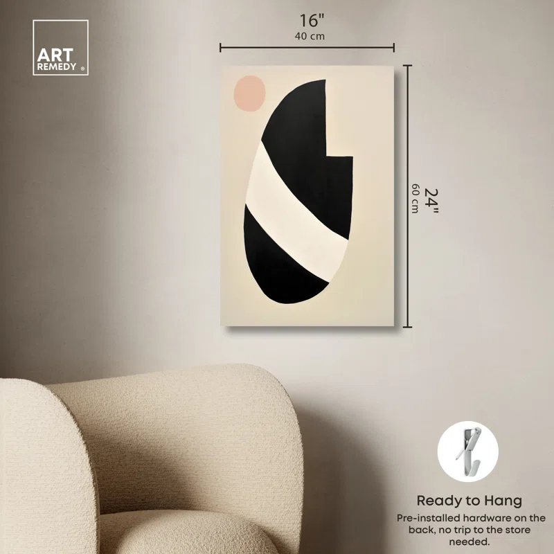 Art Remedy Universe Band Abstract Shapes Trendy Wall Art by Art Remedy