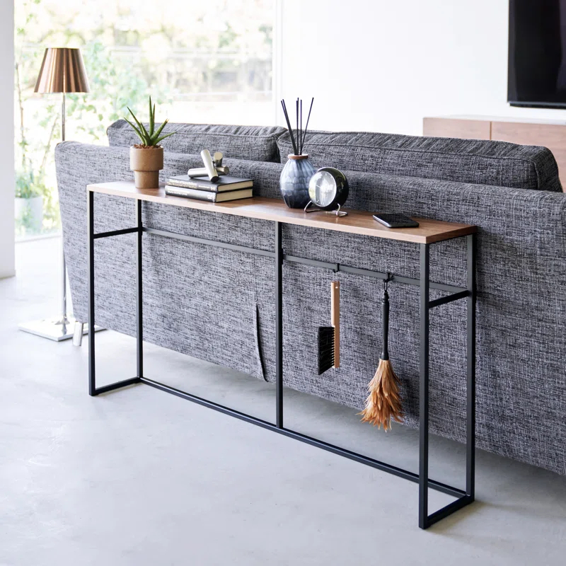 Yamazaki Home Yamazaki 50" Sofa Back Console Table with Shelf