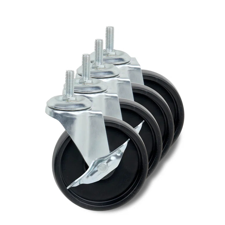 Honey Can Do 4" Shelving Casters (Set of 4)