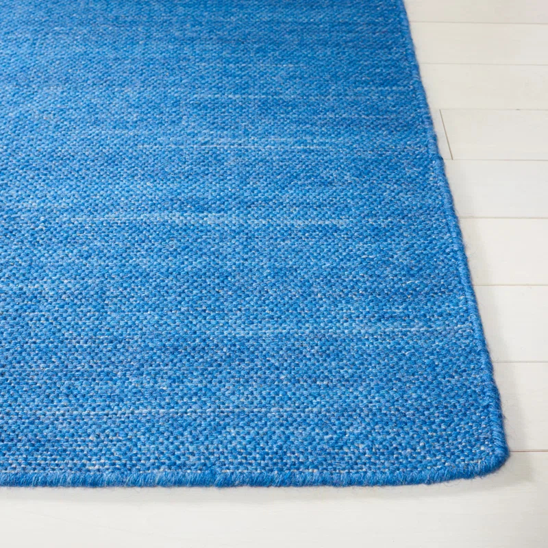 Highland Dunes Grice Hand Woven New Zealand Wool Solid Color Rug