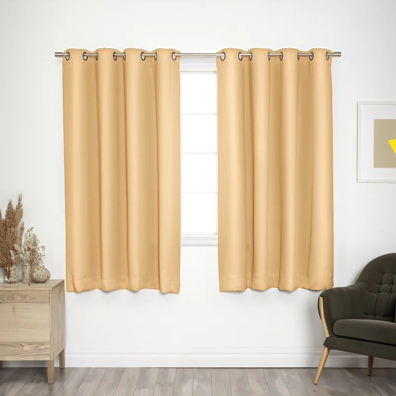 Best Home Fashion, Inc. Polyester Blackout Sliding Panel Pair (Set of 2)