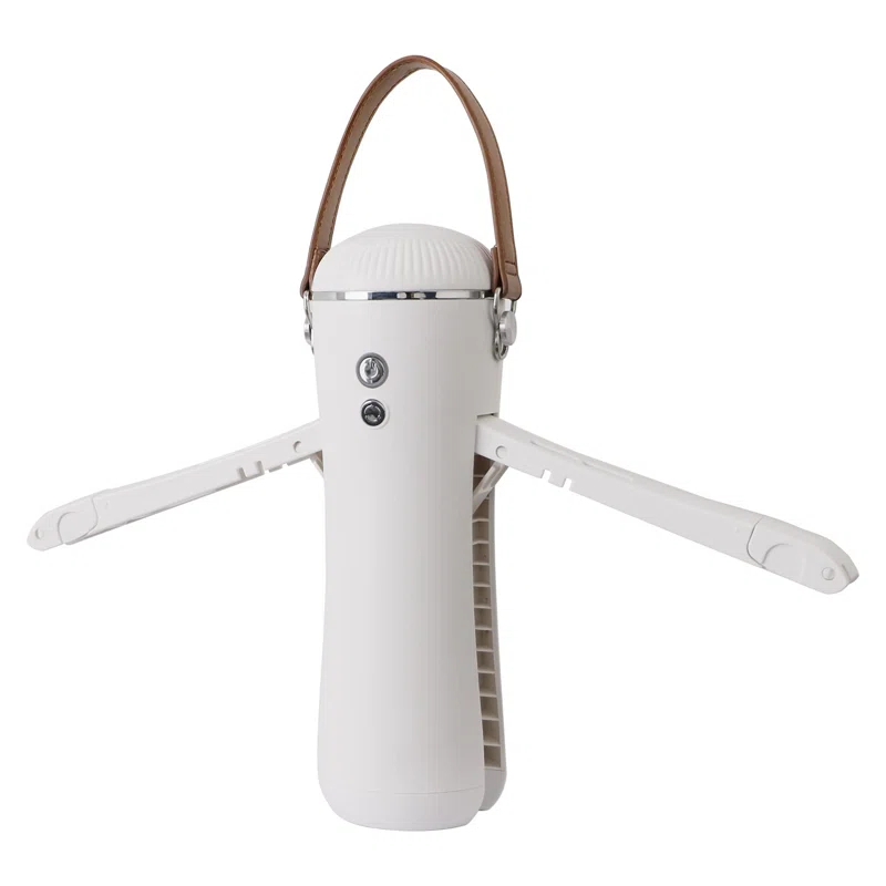 MASTER CRAFT WINDOW AND DOOR Electric Portable Dryer For Clothes - Mini Clothes Dryer With Shoe Drying Attachment, Foldable Drying Rack, Super-Quiet Motor, Timers Automatically Shutdown - Compact Travel Dryers For RV And Apartments