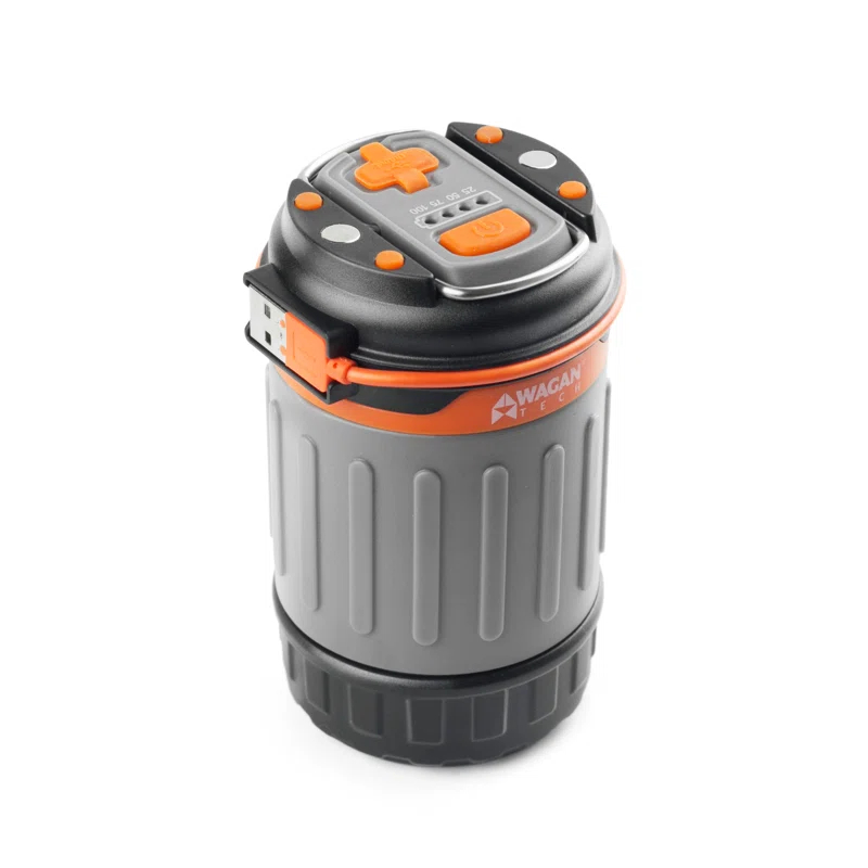 Wagan Brite-Nite 6.27'' Battery Powered Integrated LED Outdoor Lantern