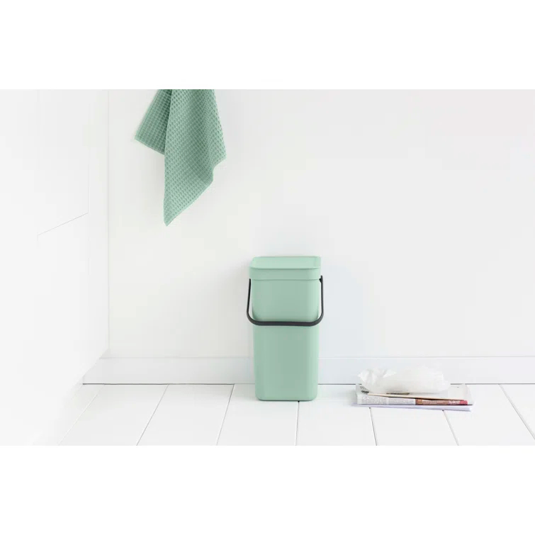 Brabantia Sort & Go Plastic Recycling Bin, 3.2 Gallon