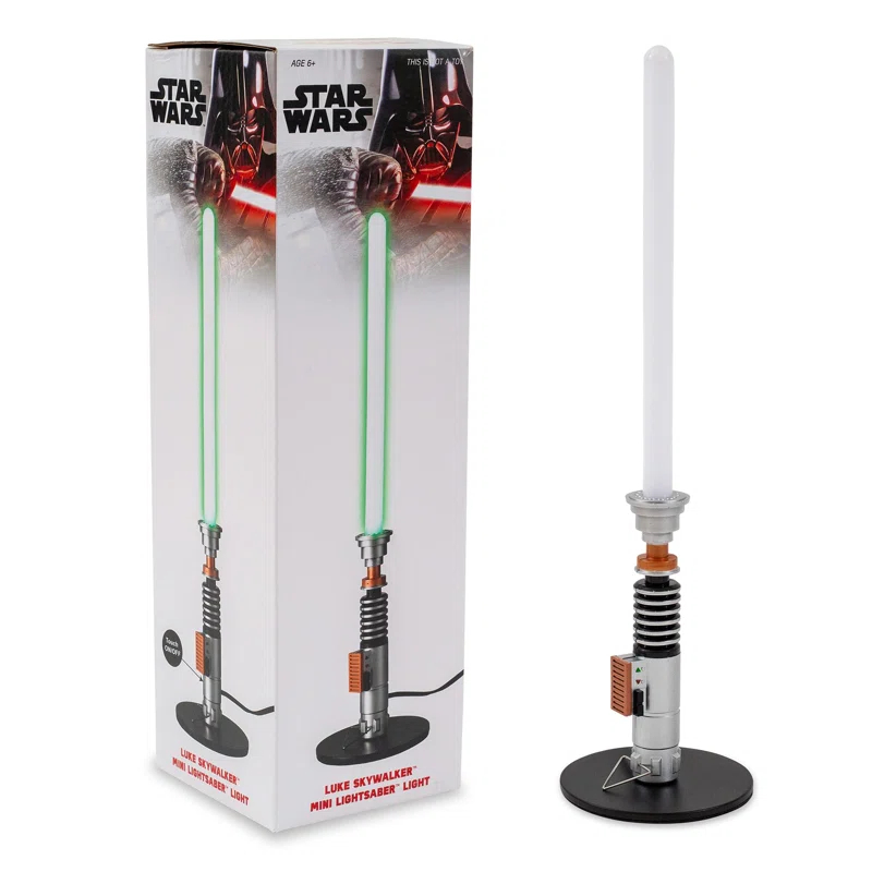 Ukonic Star Wars Luke Skywalker Mini Lightsaber Lamp 3.15â€ x 3.15â€