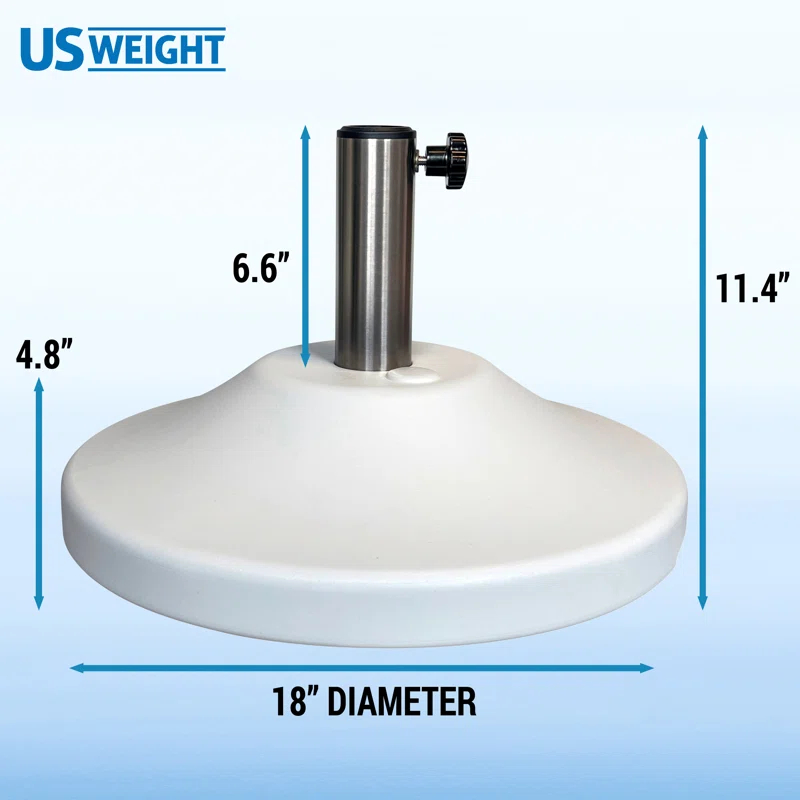 US Weight Fillable Umbrella Base