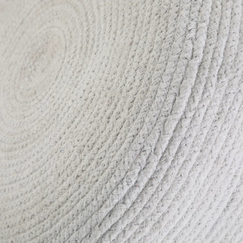 Simpli Home Serena Upholstered Pouf