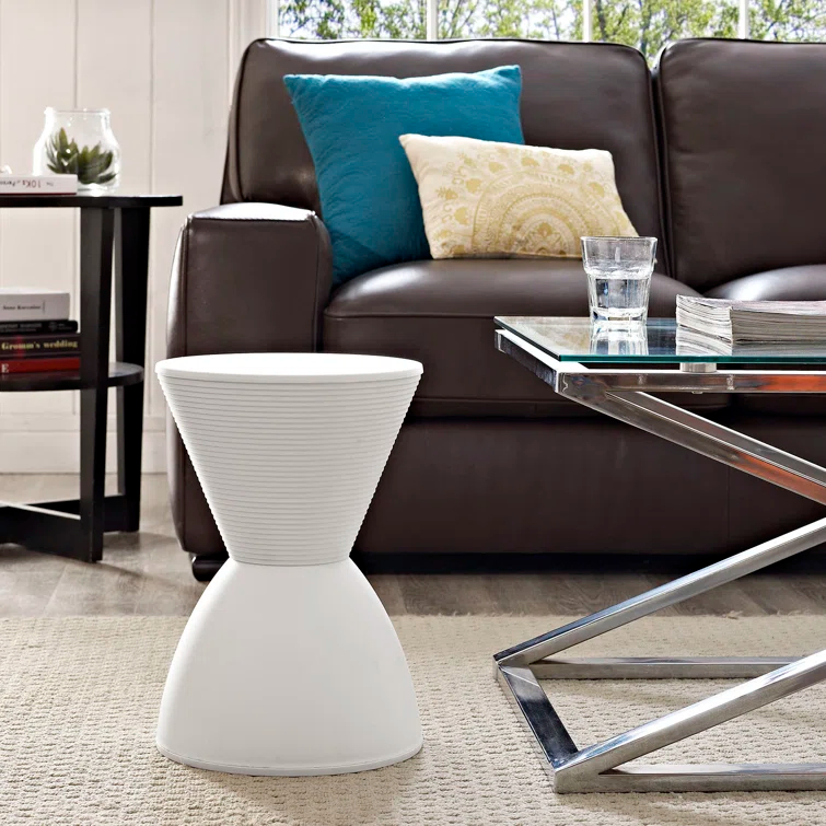 Modway Modway Haste Contemporary Modern Hourglass Accent Stool