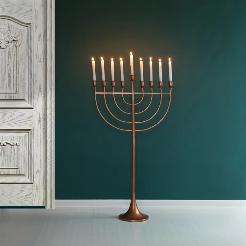 Vintiquewise Metal Menorah
