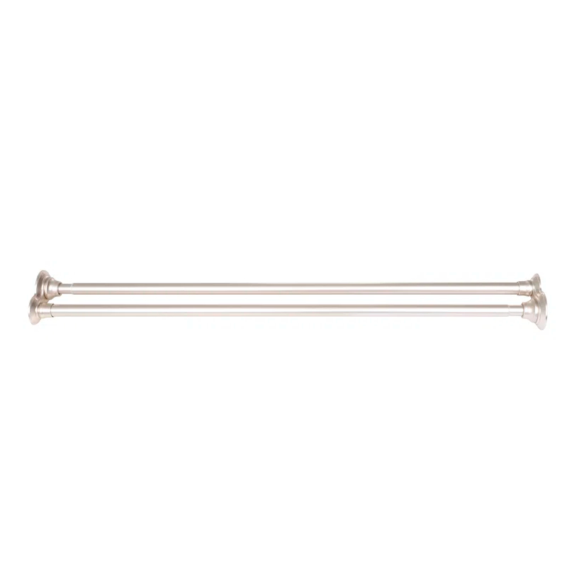 72'' Straight Tension Shower Curtain Rod & Hook Set