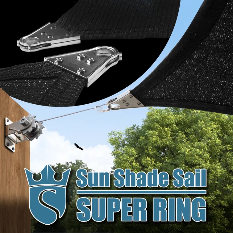 Royal Shade Super Ring Rectangle Shade Sail & Reviews | Wayfair