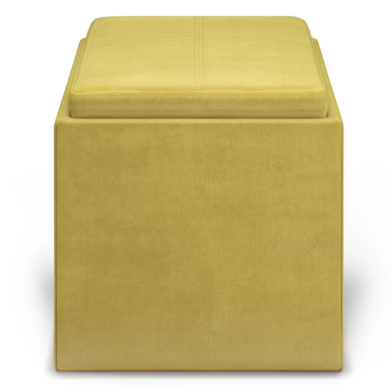 Rockwood Velvet Ottoman