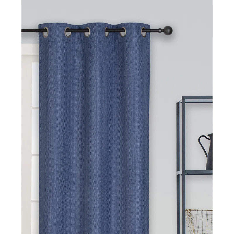 Safdie & Co. Inc. Polyester Room Darkening Curtain Pair (Set of 2)