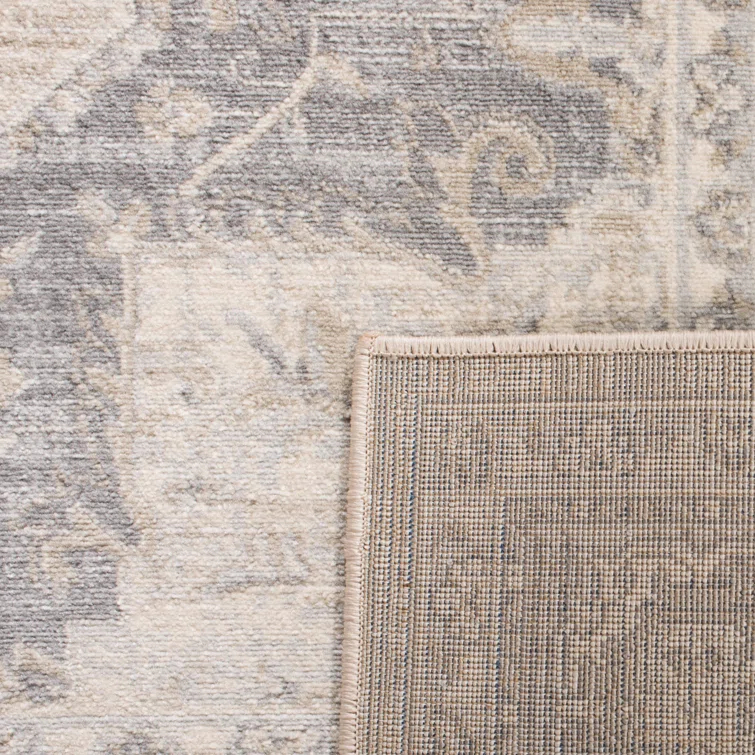 Kelly Clarkson Home Cardy Oriental Cream/Gray Area Rug & Reviews | Wayfair