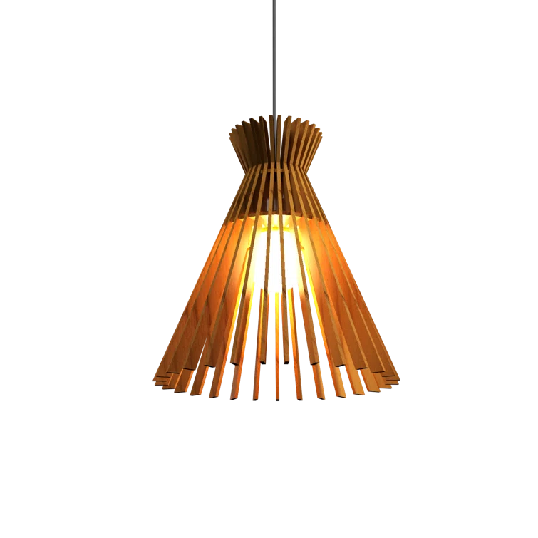 Stecche Di Legno 1 - Light Single Pendant