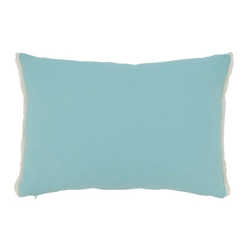 Saro Laguna Collection Cotton Pillow Cover