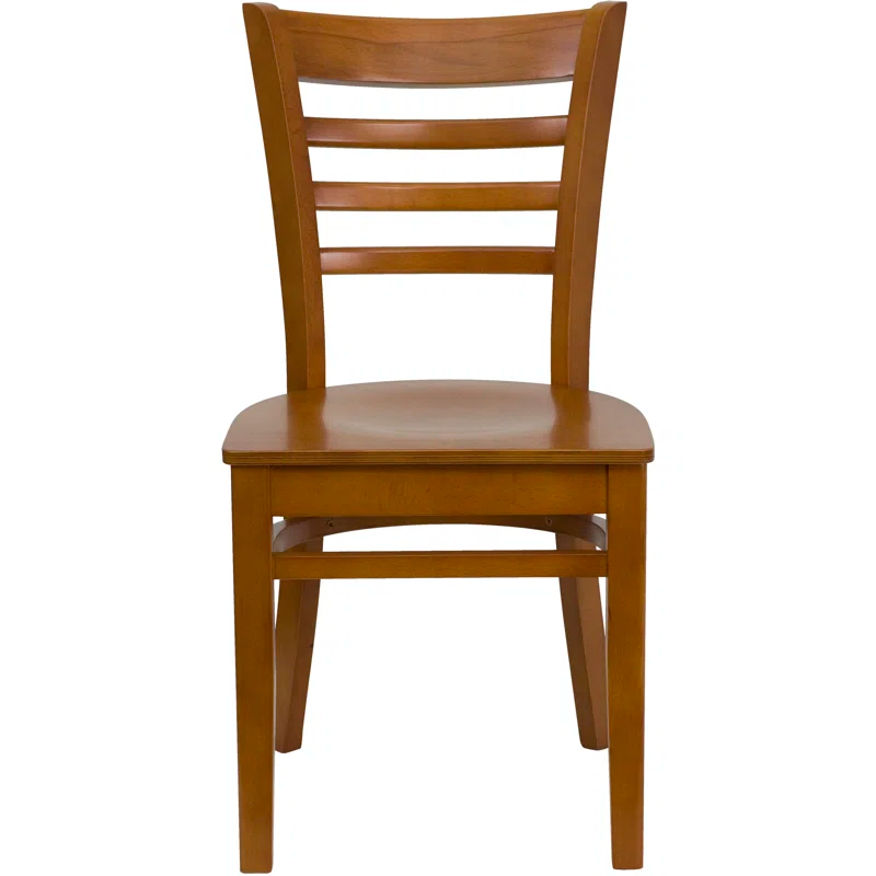 Red Barrel Studio® Ladder Back Wooden Restaurant Chair
