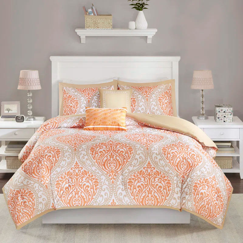 510 Design Senna Damask Comforter Set