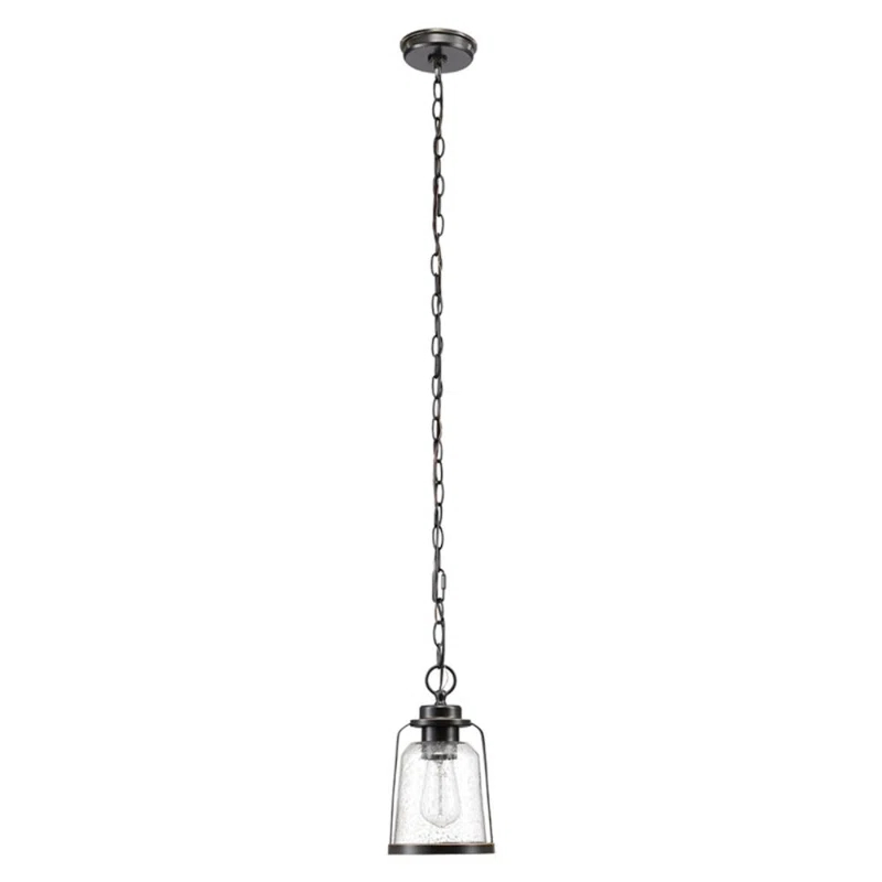 1 - Light Oil Rubbed Bronze Single Pendant