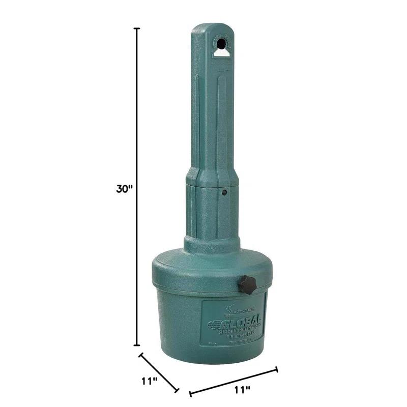 LUCULY Outdoor Ashtray, 1-1/2 Gallon
