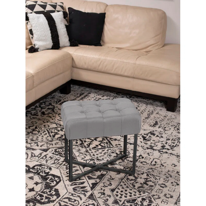BirdRock Home Upholstered Ottoman