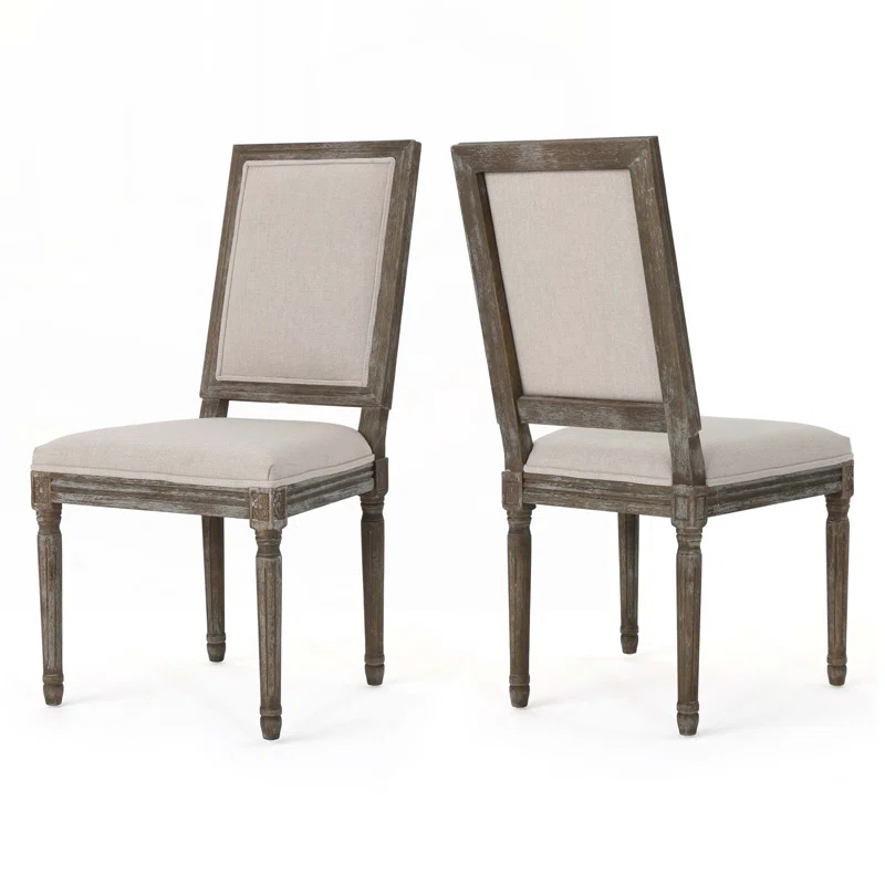 Libretto 20.5'' H Linen Upholstered Side Chair