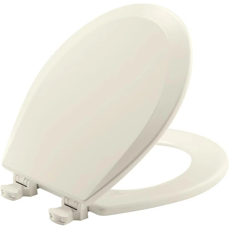 Bemis 7B500EC 346 Round 500/1500 Toilet Seat, Easy Clean