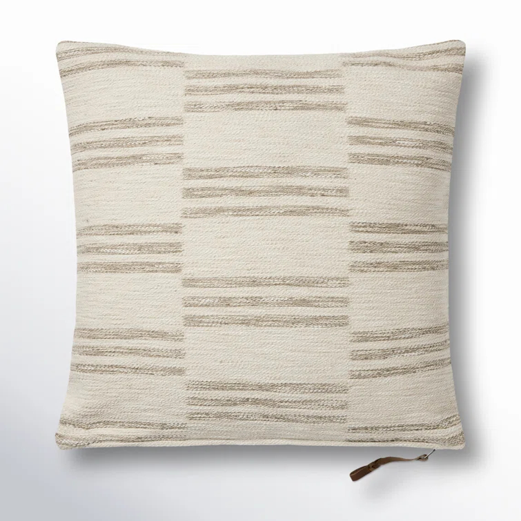 Amber Lewis x Loloi Jay Ivory / Sand Pillow