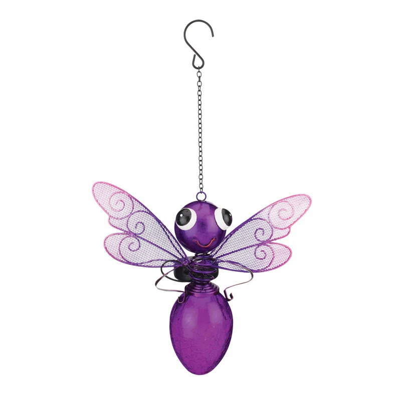 13'' Solar Powered Outdoor Hanging Light
