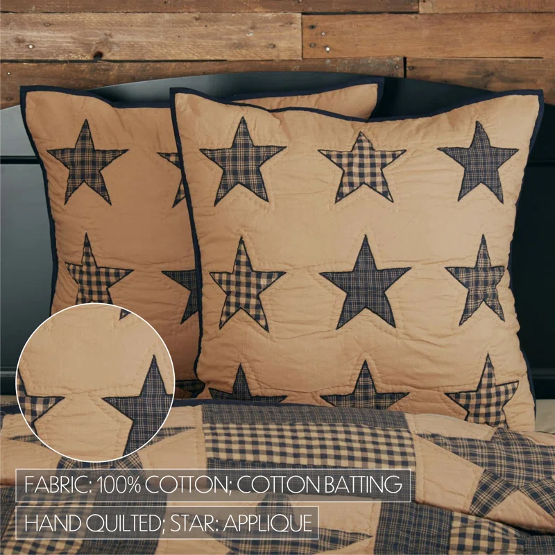 VHC Brands Teton Star Cotton Blend Pillow Sham