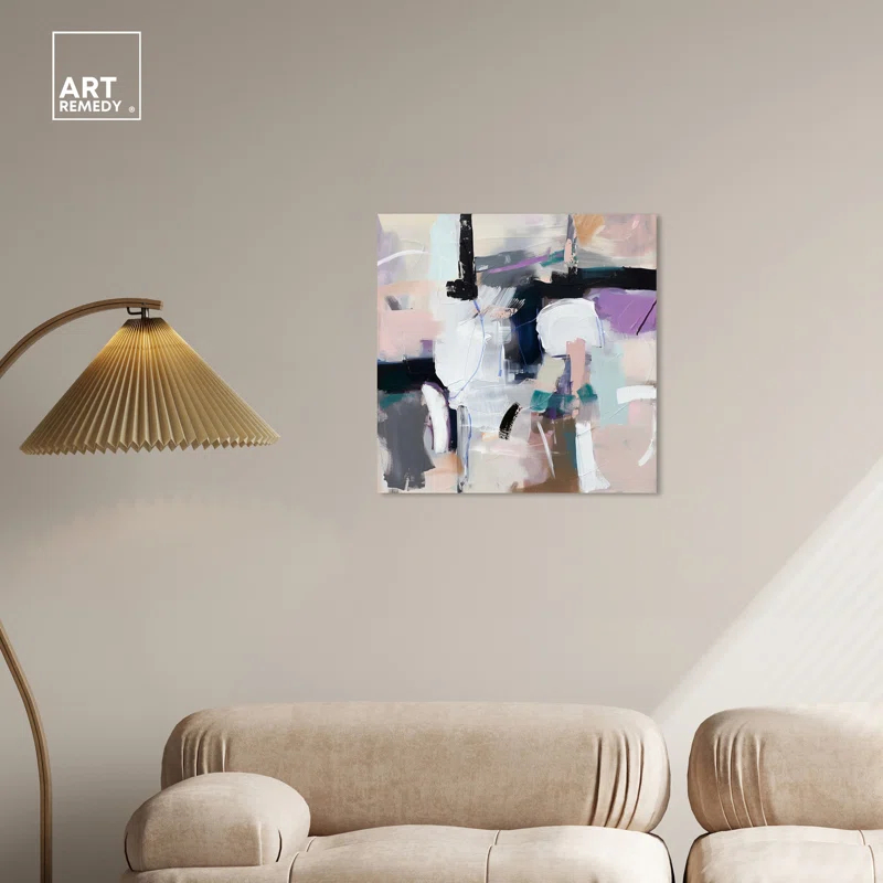 Art Remedy Development Pastel Color Abstract Wall Art by Art Remedy