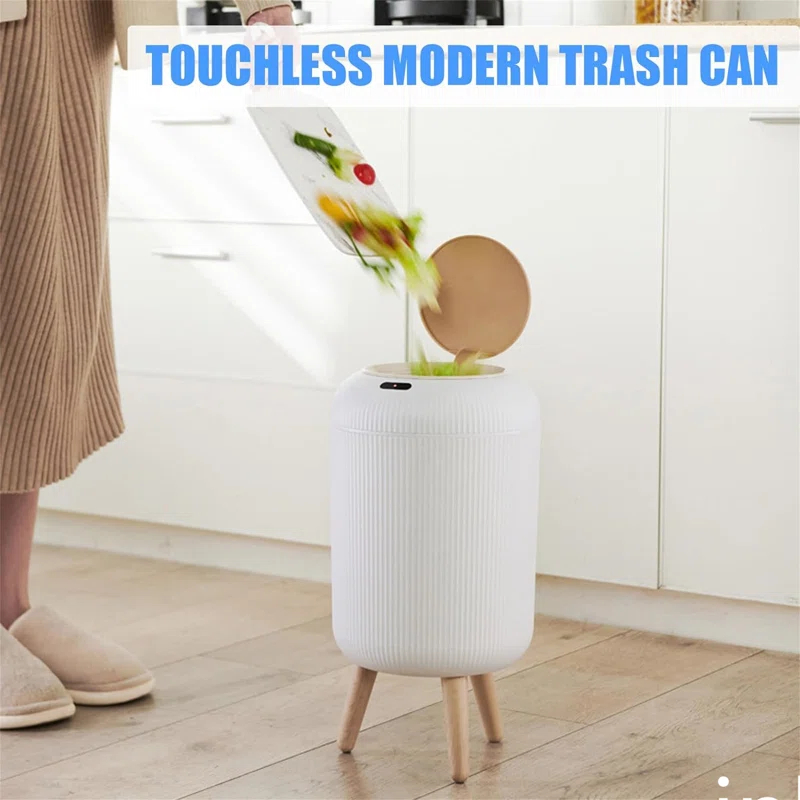Motion Sensor Trash Can with Lid