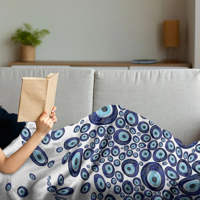 Ambesonne Hand Woven Throw Blanket