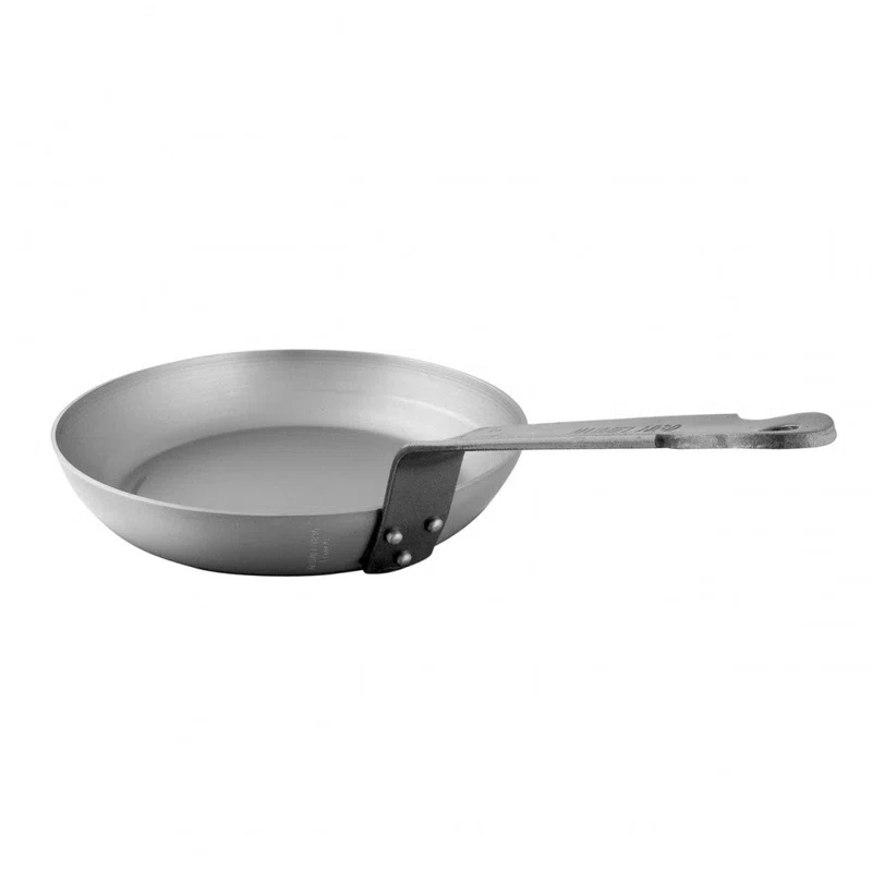 Mauviel Mauviel M'STEEL Black Carbon Steel Round Frying Pan With Iron Handle