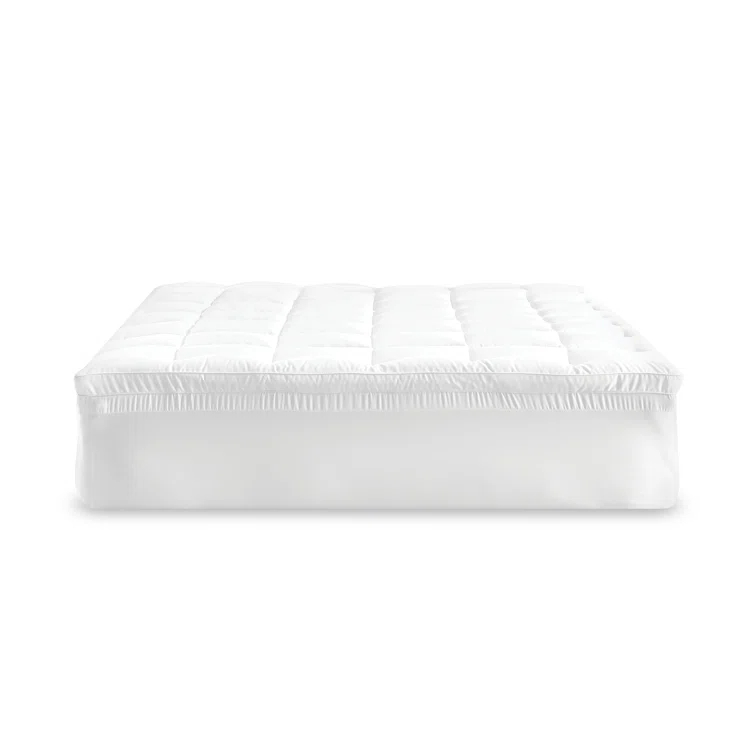 BodiPEDIC 4" Hybrid Memory Foam And Fiber Mattress Topper