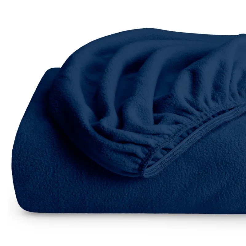 Bare Home Micro Fleece Super Soft Fitted Sheet
