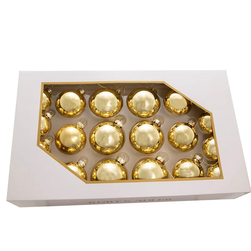Kurt Adler Glass Ball Ornament