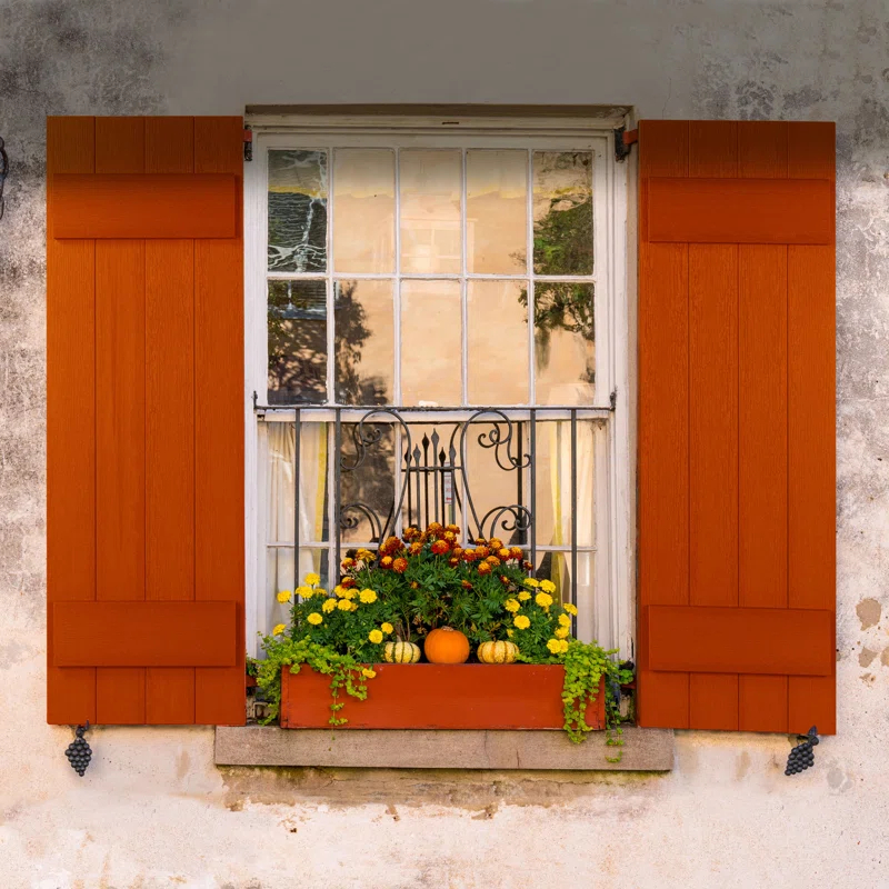 Highwood USA 13.2'' Board & Batten Shutters (Set of 2)