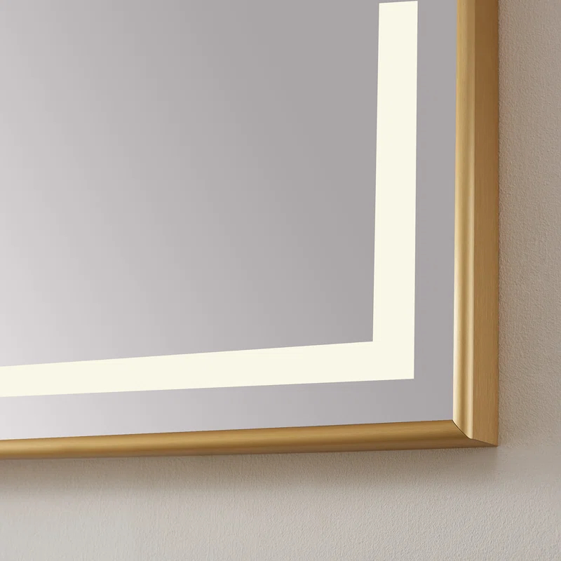 Vinnova Metal Flat LED Wall Mirror