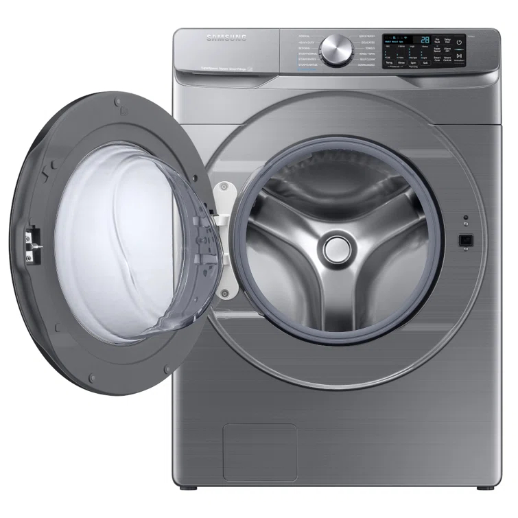 Samsung Samsung 4.5 cu. ft. Large Capacity Smart Front Load Washer with Super Speed Wash WF45B6300AP