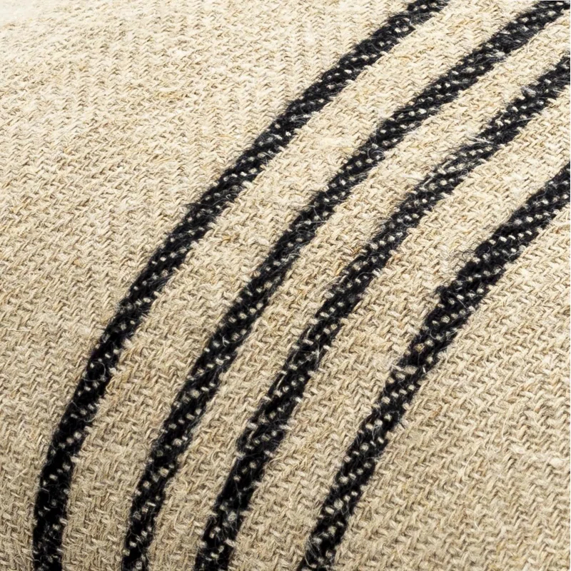Becki Owens x Livabliss Becki Owens x Livabliss Brett Striped Linen Reversible Throw Pillow