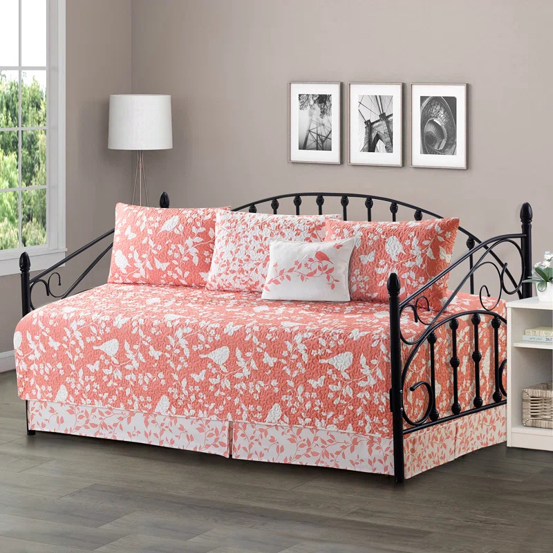 Home Soft Things Birdsong Floral Daybed Cover Set