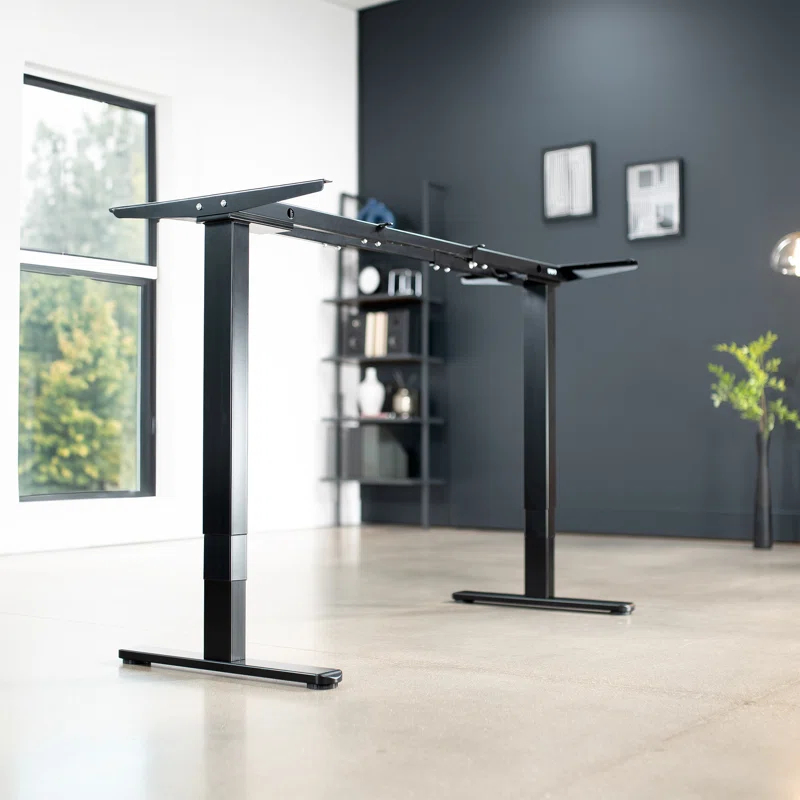 Vivo Black Electric Dual Motor Desk Frame