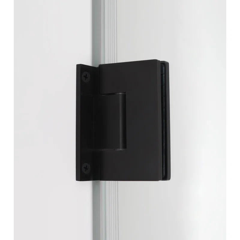Aston SEN967EZ-MB-382432-10 Bromley 32" x 72" Rectangle Hinged Shower Enclosure