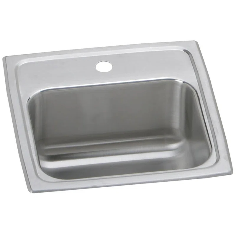 Elkay ECTSR33229BG5 Crosstown Stainless Steel 33" L x 22" W Double Basin Dual Mount Kitchen Sink