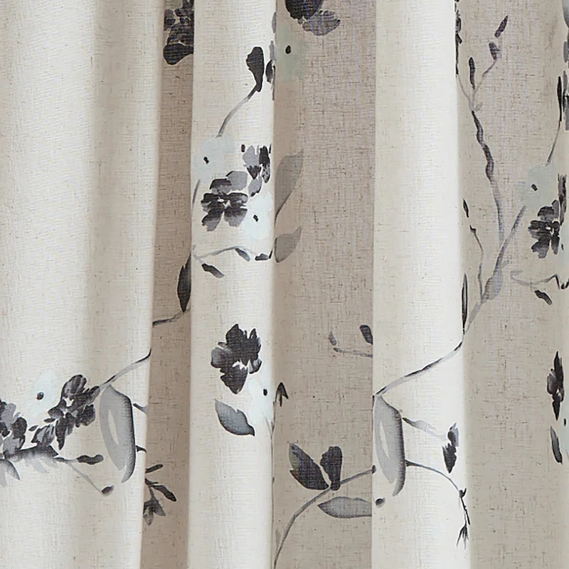 DKNY DKNY Fontana Mid Grey Curtain Panel Pair