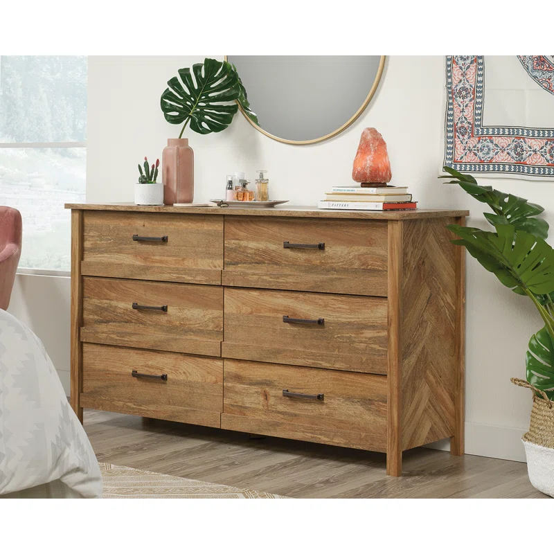 Sauder Cannery Bridge 6-Drawer Dresser Sma