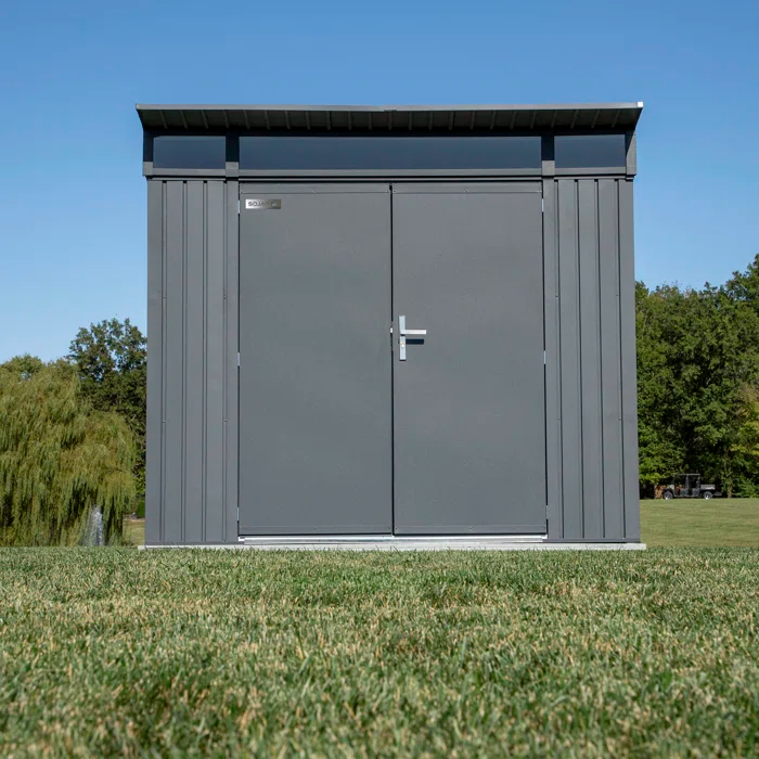 Arrow Sojag 5 ft. W x 8 ft. D Metal Vertical Storage Shed