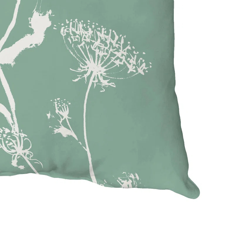 e by design Floral Indoor/Outdoor Reversible Throw Pillow